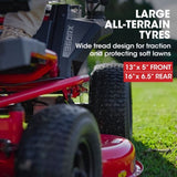 BAUMR-AG 36 Inch 48V Electric Ride On Lawn Mower Brushless Lawnmower - 360RX V219-MOWCLSBMRAR36