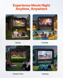 VEVOR 16 ft Inflatable Movie Screen 16:9 600D Movie Projection with Portable Bag V952-XCQSTYPMZJS1S3W90001V3