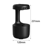 Mini Air Humidifier, Quiet Desktop Black Humidifier for Bedroom or Home Use V1263-JX-3795