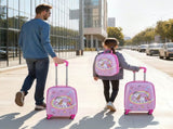 Kids Luggage Set, 2 Piece, 45.7 cm Hardside Rolling Wheels Suitcase with Hard-Shell Backpack, V952-2JTETXLX2PCS9S1IW001V0