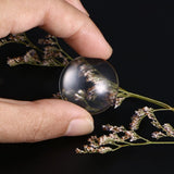 60 Pcs Glass Dome Clear Round Tiles Clear Non-calibrated Round 1 Inch/25mm Pendants Photo Jewelry V1369-AZ3-W-17019