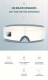 4D Smart Multifunctional Eye Massager with Air Pressure, Vibration, Heating, and Music. V1232-YBAMY001