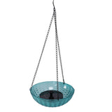 Hanging Solar Bird Bath Fountain Set 9.3in Diameter Bird Bath Bowl with Solar Powered Pump for V1294-YM0901-3111240295212