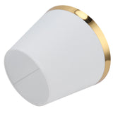 Fabric Lamp Shade European Style Modern Lampshade for E27 Table Lamp Floor Light SuppliesPX129 White V1294-YM0901-3119210143014