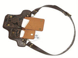 Printed Handmade Multi-functional Waist Bag Adjustable for Chest Bag Use, Retro Print Multi-buckle V1232-YHKB003