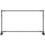 Telescopic Backdrop Banner 8' x 8' Banner Adjustable Step and Repeat Backdrop Banner V952-DM-ABSZSJ00000001V0