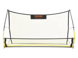Soccer Trainer, 2-IN-1 Portable Soccer Rebounder Net, Iron Soccer Practice Equipment, Sports V952-ZQHDWTZDZBXGZ780TV0