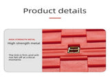 1 Pair Red Foldable Car Recovery Tracks - Heavy Duty Sand Snow Mud Traction Mats for 4WD SUV V888-ELOSUNG56516