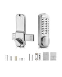 Mechanical Keyless Entry Door Lock, 14 Key Mechanical Door Lock, Mechanical Keypad Door Lock with V952-JXMMSBMAZSZMD0O8HV0