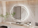 Round LED Anti-Fog Backlit Bathroom Mirror V767-XMR-Y18-928-AU