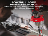 Baumr-AG 600W 12" Pedestal Floor Drill Press, 16 Speeds, 16mm Chuck V219-DRLDPRBMRAD19