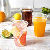 540x 16oz Premium Plastic Clear Cups Extra Strong PET BPA Free V563-CP1613-30-1BOX