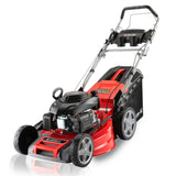 Baumr-AG 220cc Lawn Mower 4-Stroke 20 Inch Petrol Lawnmower 4-in-1 Self-Propelled Push V219-MOWSFPBMRA203