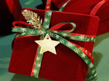 Red Velvet New Year's Gift Box Christmas Eve Apple Decoration V1294-YM0703-230821SM07-18