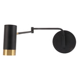 Swing Arm Wall Lamp Wall Mounted Bedside Lamps with Adjustable Swing Arms for Bedroom Living Room V1294-YM0703-3119230049711