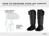 Orku Cordless Full Leg Air Compression Massager Boots - Rechargeable Pair Large V238-SUPDZ-42283390173264