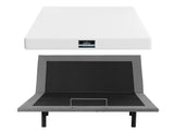Artiss Double size bed frame & Giselle Bedding Double Mattress Combo, adjustable bed Base for EAB-8183-PURE-20-D
