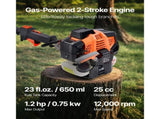Gas Pole Saw, 25CC 2 Stroke Gas Powered Pole Saws 20.3 cm Cutting Bar, Cordless Tree Trimmer V952-ECCYJCS8INCH86J0A002V0