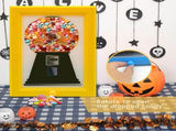 Candy Dispenser Picture Frame - Gumball Machine in a Frame Fast Distribution of Candies, Nuts, & V1370-AZ4-16710