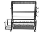 Home Gym Workout Equipment Organizer Yoga Mat Storage Weight Rack Dumbbell 870 x 405 x 1010 mm V952-LSDLYJJ4C313AAQ8JV0