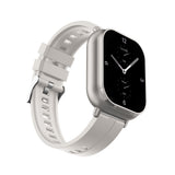 Silver 2-in-1 Bluetooth Smartwatch with Integrated Earbuds for Sports V888-ELOSUNG28582
