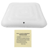 130cm Inflatable Swimming Pool Cover Outdoor Spa Pool Cover Dust Proof PVC Square Pool Protector V1294-YM0901-3111250081711