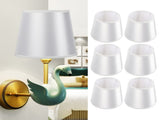 6PCS Simple Wall Light Chandelier Fabric Lamp Shade Light Fixture for Bedroom Living Room Decoration V1294-YM0901-3119200095811