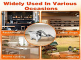 Fresh Fruit Juice Extractor, Manual Hand Press Juicer with Heavy-Duty Aluminum Alloy & Ergonomic V1366-AZ2-W-11558