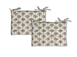 Lylac Homewares Tree of Life Set of 2 Cotton Chair Pads Natural V442-LYL-CHAIRCU-SETOF2TREEOFLIFE-NATURAL-SQ