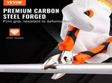 Pliers Set, 8-Piece, High Carbon Steel, 30.5cm/25.4cm/20.3cm Groove Joint 20.3cm Linesman's V952-QZZT612INCH86GK4UV0
