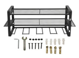 Drill Organizer Black Drill Holder 150lb Load Bearing Wall Mount Tool Rack with Full Accessories for V1294-YM0901-3114230073011