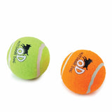 12 Pack Dog Squeaking Tennis Balls - 6.5cm Squeaky Sound Fetch Play Toy V238-SUPDZ-39666067701840