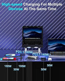 600W GaN 8 Ports Fast Charging Station USB&Type-C for iPhone, Laptops, MacBook V201-GAN0600BL8AU