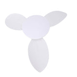 Ceiling Fan Light Flush Mount 25in Small Dimmable LED 6 Speed Quiet DC Motor for Patio Kitchen V1294-YM0901-3119250021012