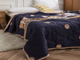 Summer Air Conditioner Quilt Machine Washable Soft Breathable Portable Air Conditioner Blanket V1294-YM0524-3117220121415