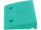 9cm Thickness Portable Curb Ramp Plastic Threshold Ramp for Driveway Car Supplies Green V1294-YM0901-3111210196111