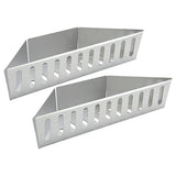 Stainless Steel Charcoal Basket for Grilling Compatible with 22" Kettle Grills 15.16 x 4.33 x V1366-AZ2-W-11684