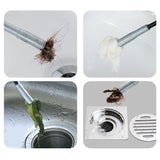 Flexible Sink Grabber Reacher Picker with 4 Claws Sewer Dredging Drain Clog Remove Tool for Home V1294-YM0716-3117220158313