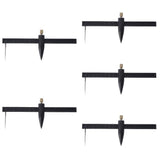 5-Pack Ceramic Pottery Craft Engraving Compasses Circular Cutting Tools for Clay Sculpting and Art V1369-AZ3-W-15651