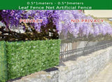 Artificial Ivy Fence Screen Artificial Hedges Fence and Artificial Leaf Screening Roll Decoration V1294-YM0901-10248264