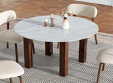 Willowmarble Round Dining Table V264-DNT-431S-WLA-11M