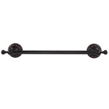 Towel Bar Copper Retro Space Saving 40CM Multifunctional Tilt Proof Single Towel Rack for Bathroom V1294-YM0706-3112230063311