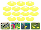 Worgeous 14 Pcs Disc Agile Soccer Cones Training Equipment Child Yellow V1189-LWWAL-20260327-03492