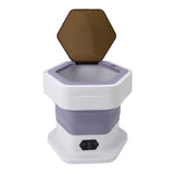 Mini Foldable Washer Wash and Spin Combo Ultra Cleaning Portable Travel Washer for Baby Clothes V1294-YM0901-3113240229213