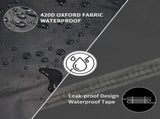Round Cover - Waterproof - Large Round Garden Table Cover - Windproof - Anti-UV - Tough - Oxford V1188-MS101-03139-1
