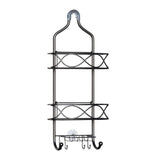 Shower Caddy Hanging, Bathroom Shower Rack, Large Capacity Anti-Swing Bathroom Storage with Hooks V1370-AZ4-18885