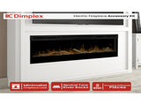 Dimplex 50-inch Linear Fireplace Driftwood and River Rock Accessory Package LF50DWS-KIT