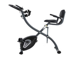 Everfit Folding Exercise Bike Magnetic X-Bike Aerobic Trainer Indoor Cycling EB-I-XB-03-GR