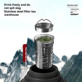 316 Stainless Steel Thermos Large Capacity Thermos Portable Thermos Flask - Black - Size 5200ml V1102-122-95807-BLK-5200ML