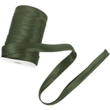 1 Roll Double Fold Satin Bias Tape for Sewing 2.5cm Green 50m V1366-AZ2-W-15354